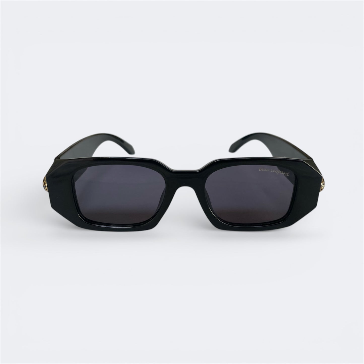 6833 - Rectangle - jet black - sunglasses