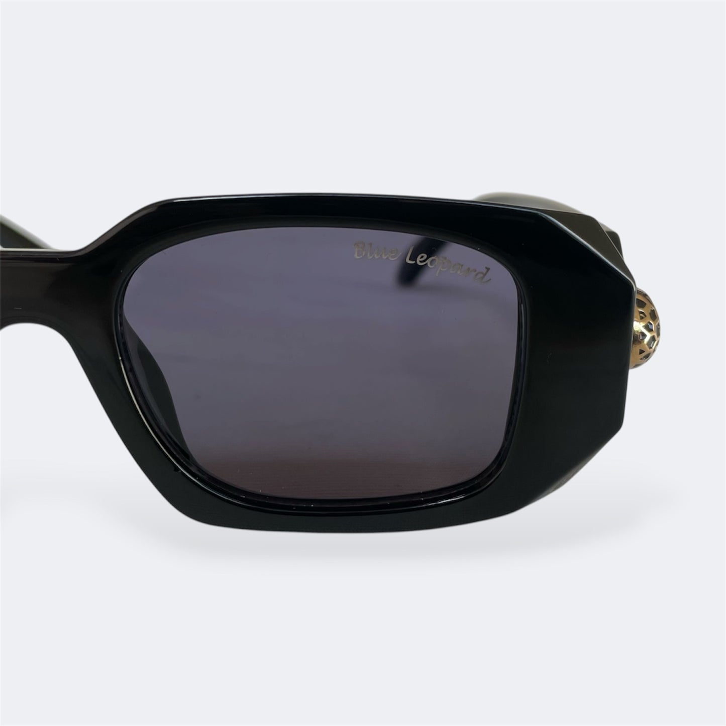 6833 - Rectangle - jet black - sunglasses