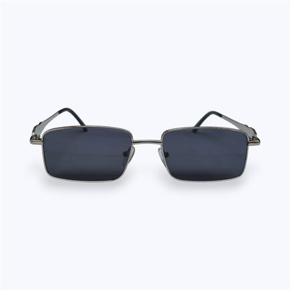 6835 - Silver - Rectangle - Metal - sunglasses