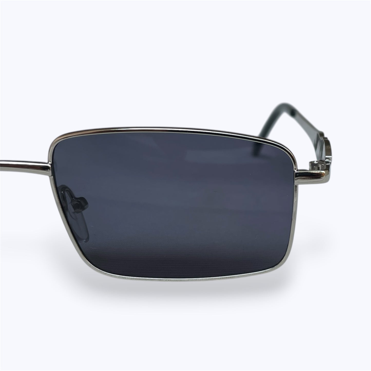 6835 - Silver - Rectangle - Metal - sunglasses