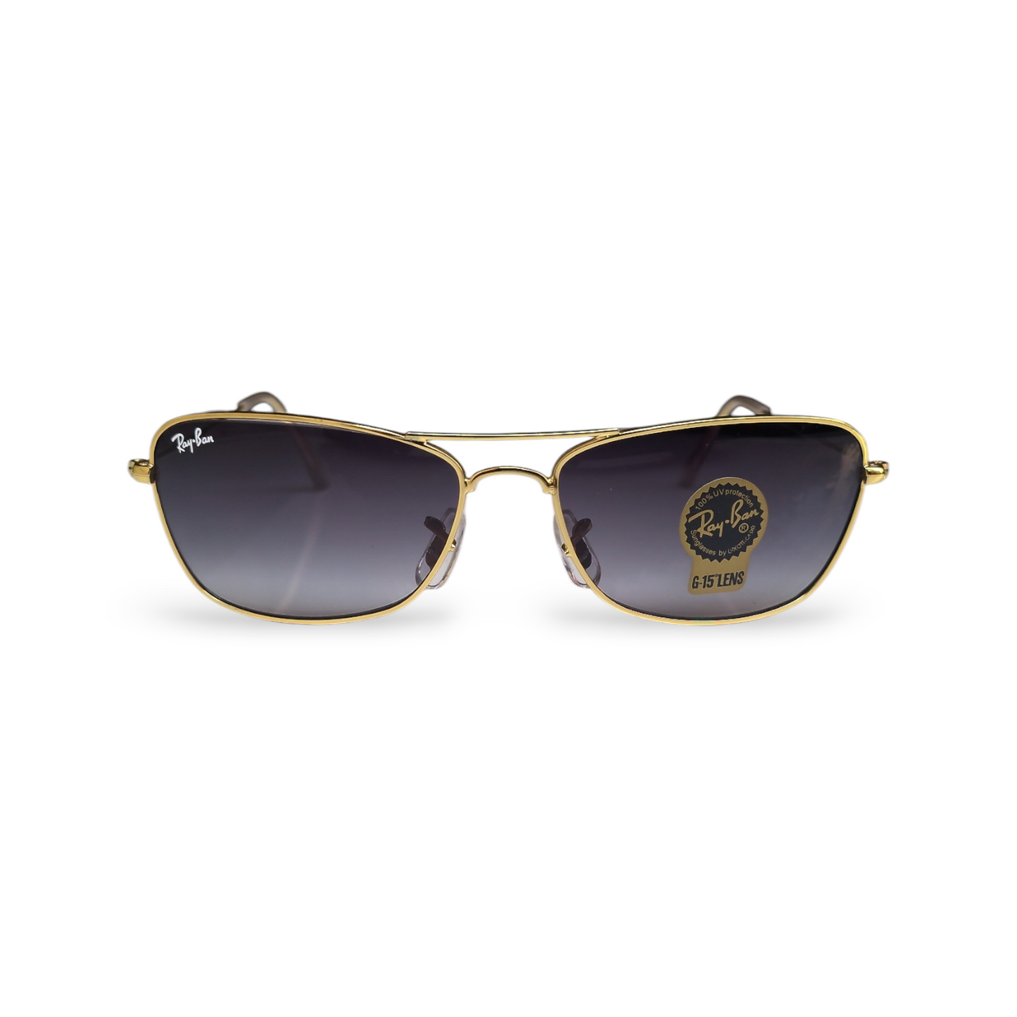 6839 - RB-Golden - Rectangle - Metal - sunglasses
